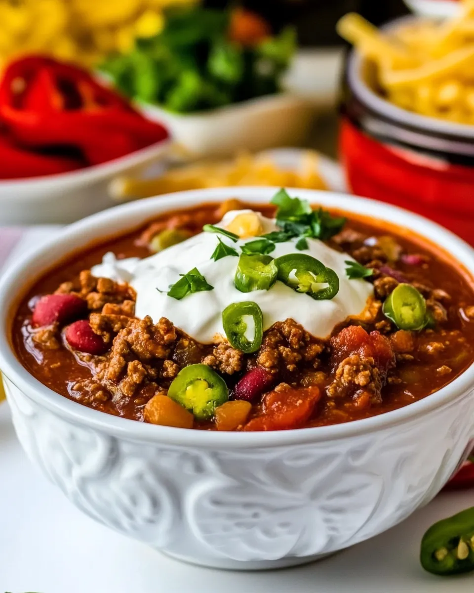 Homemade Rotel Chili recipe photo
