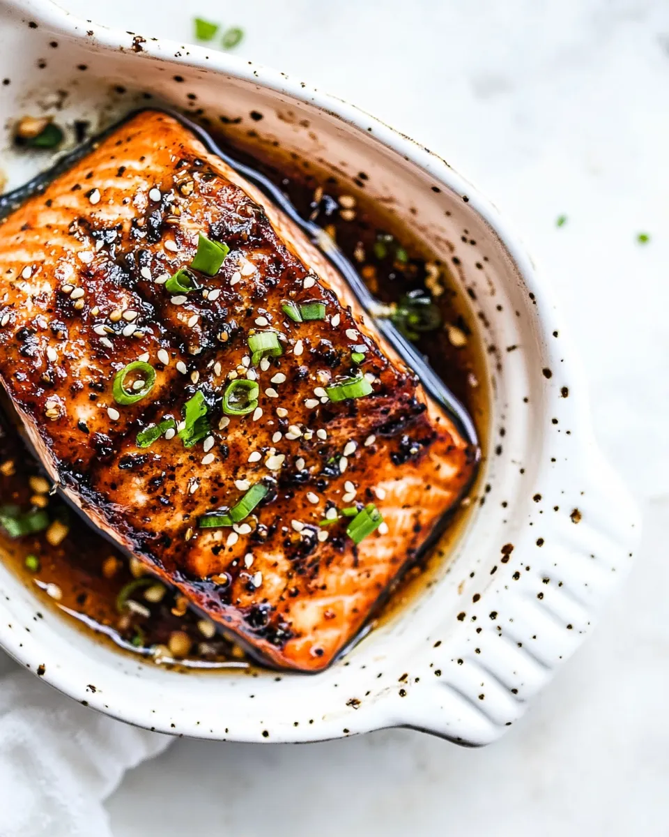 Easy Salmon Marinade recipe photo