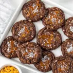Homemade Salted Caramel Brownie Cookies photo