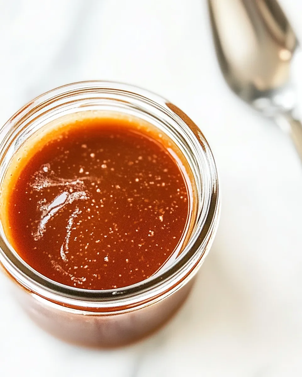 Homemade Salted Caramel Sauce Recipe photo