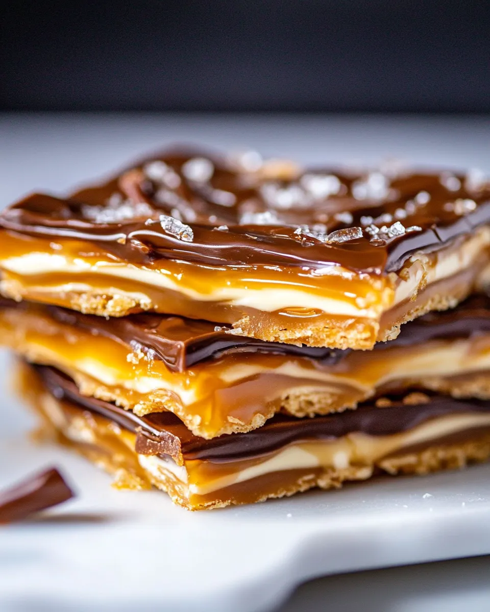 Homemade Saltine Cracker Toffee (Christmas Crack) photo