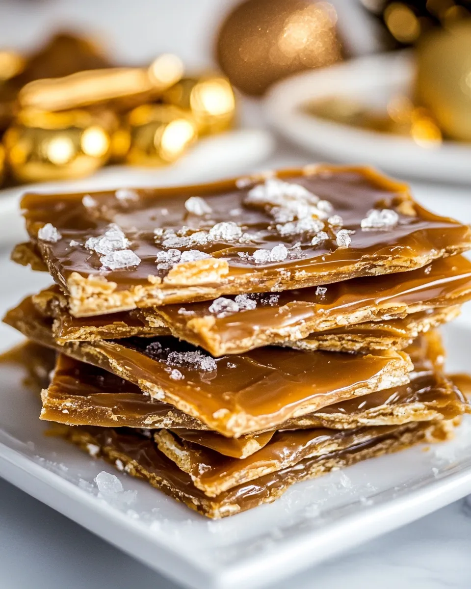 Classic Saltine Cracker Toffee (Christmas Crack) image