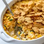 Homemade Scalloped Corn with Ritz Cracker Crunchies. photo