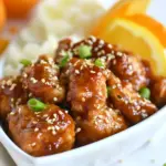 Homemade Sesame Orange Chicken photo