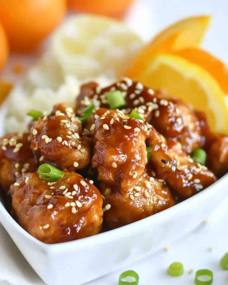 Homemade Sesame Orange Chicken photo