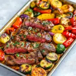 Homemade Sheet Pan Steak and Veggies photo