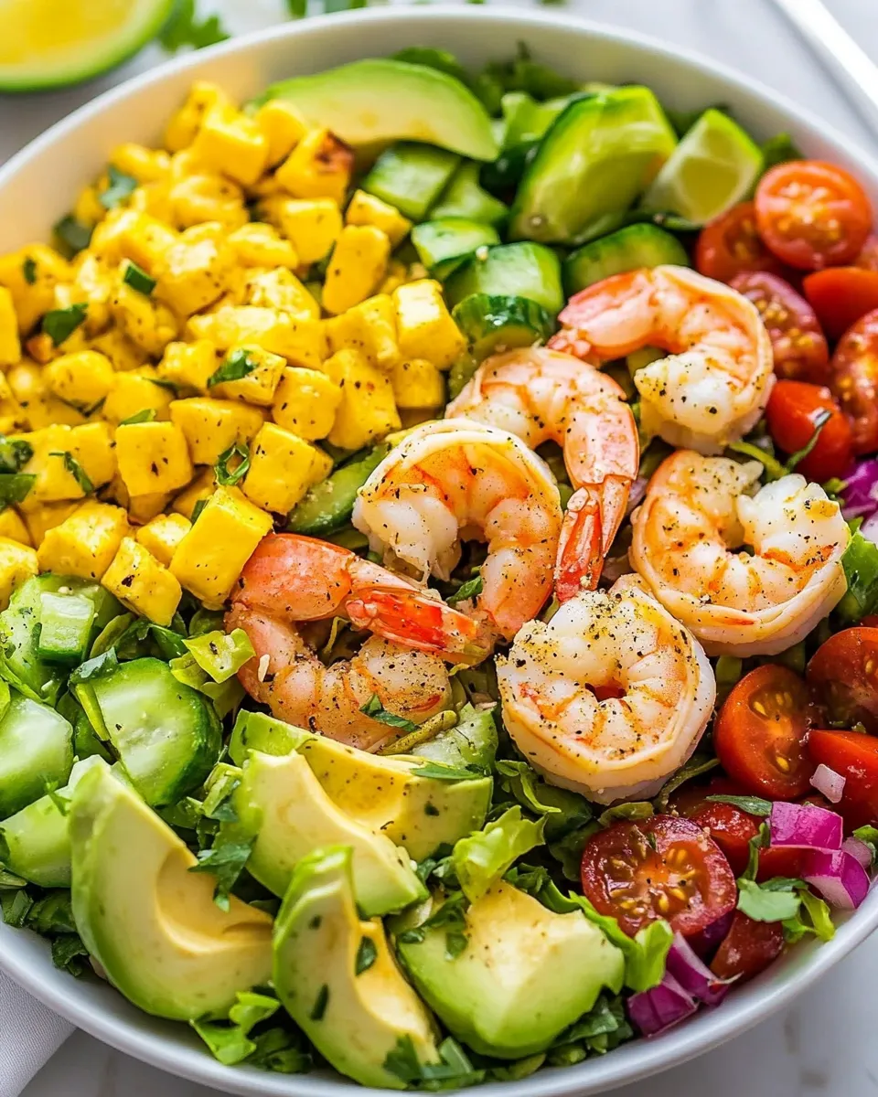 Easy Shrimp Cobb Salad picture