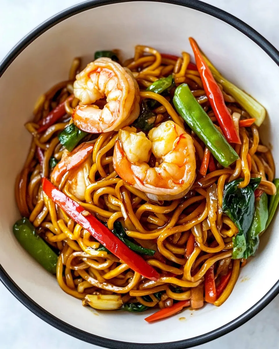 Classic Shrimp Lo Mein image