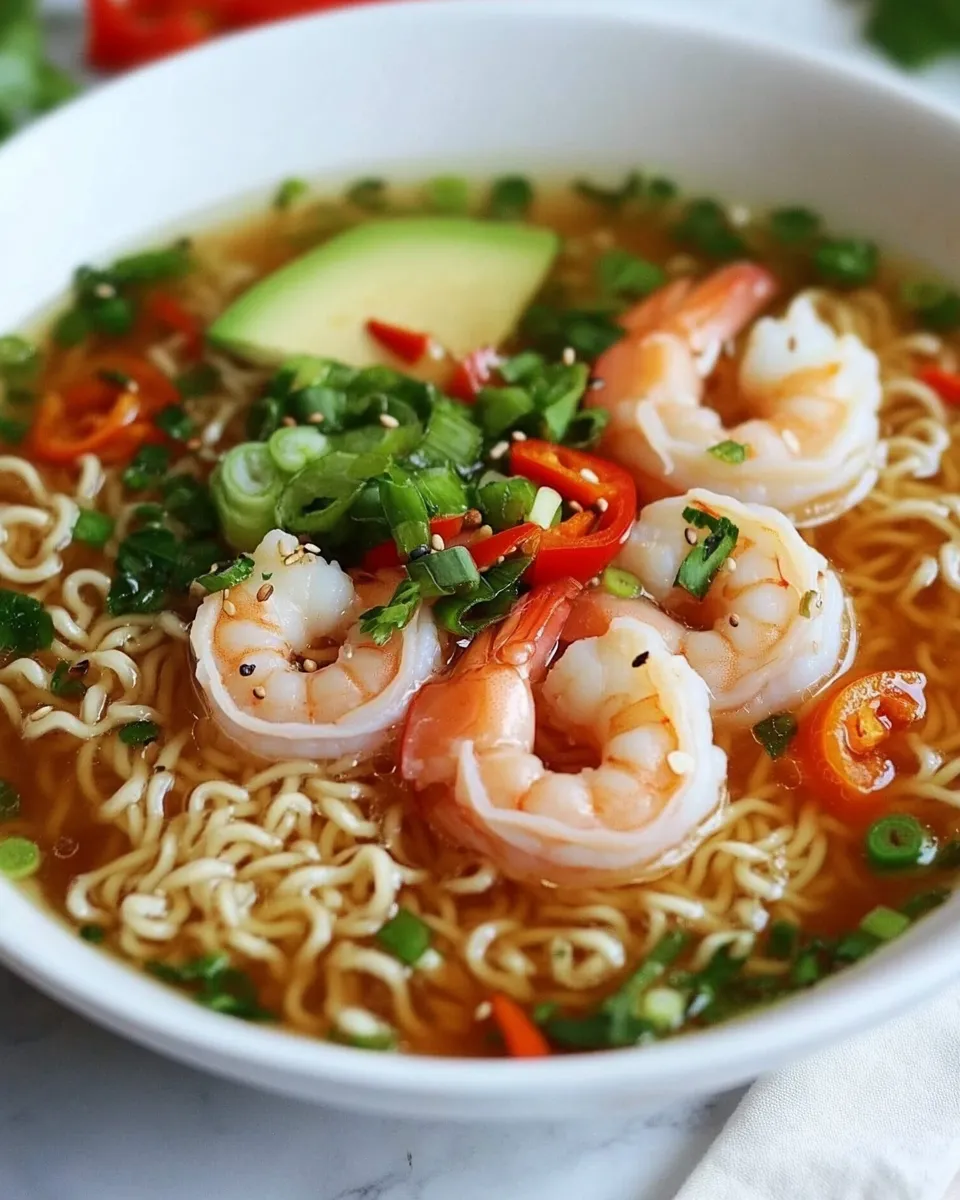 Homemade Shrimp Ramen photo