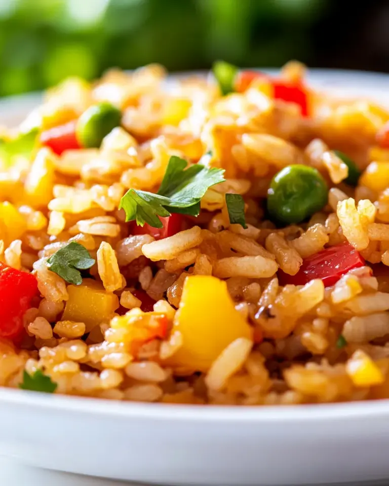 Homemade Simple, Quick 10-Minute Vegetable Fried Rice Recipe photo