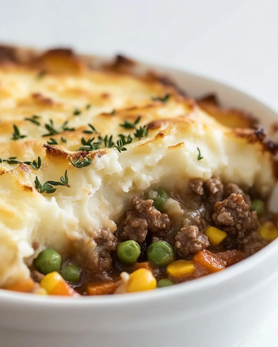 Delicious Simple Shepherds Pie Recipe shot