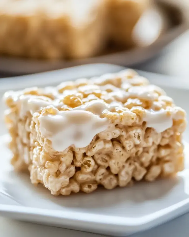 Homemade Single-serve Rice Krispie Treat in the Microwave photo