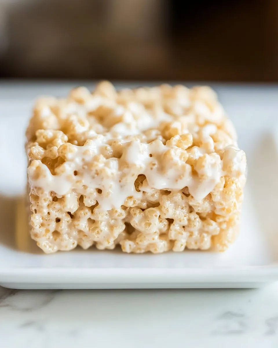 Delicious Single-serve Rice Krispie Treat in the Microwave shot