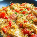 Homemade Skillet Chicken & Quinoa Supper photo