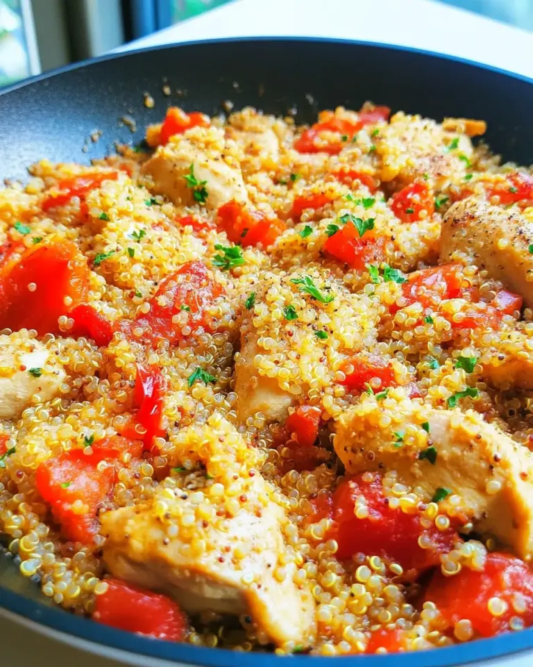 Homemade Skillet Chicken & Quinoa Supper photo