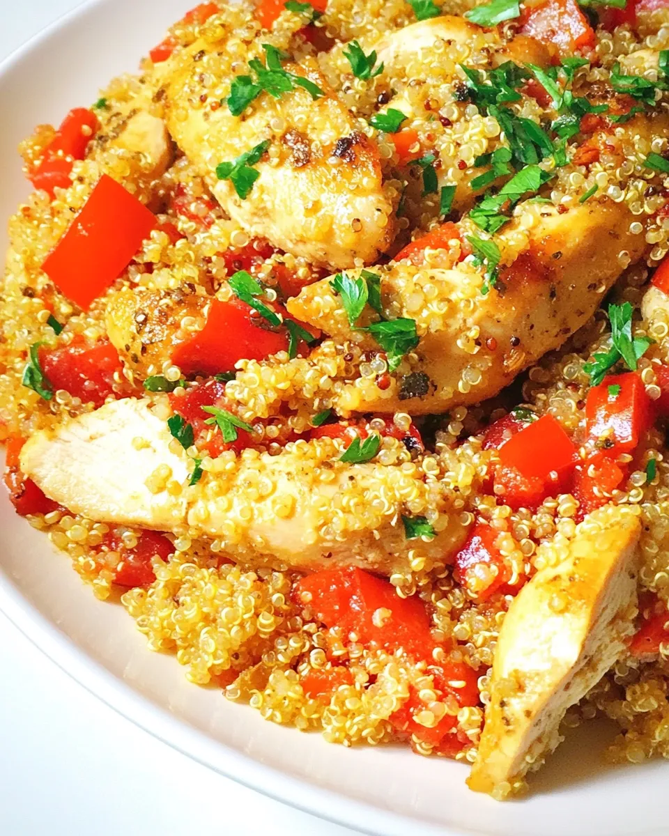 Easy Skillet Chicken & Quinoa Supper picture