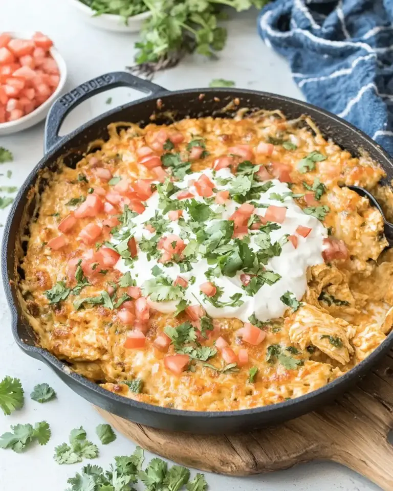 Homemade Skillet Chicken con Queso Recipe photo