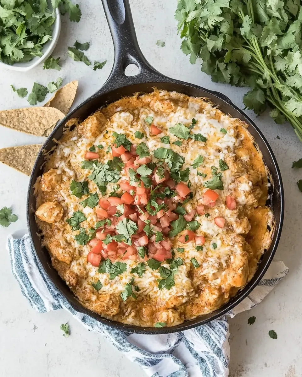 Easy Skillet Chicken con Queso Recipe picture