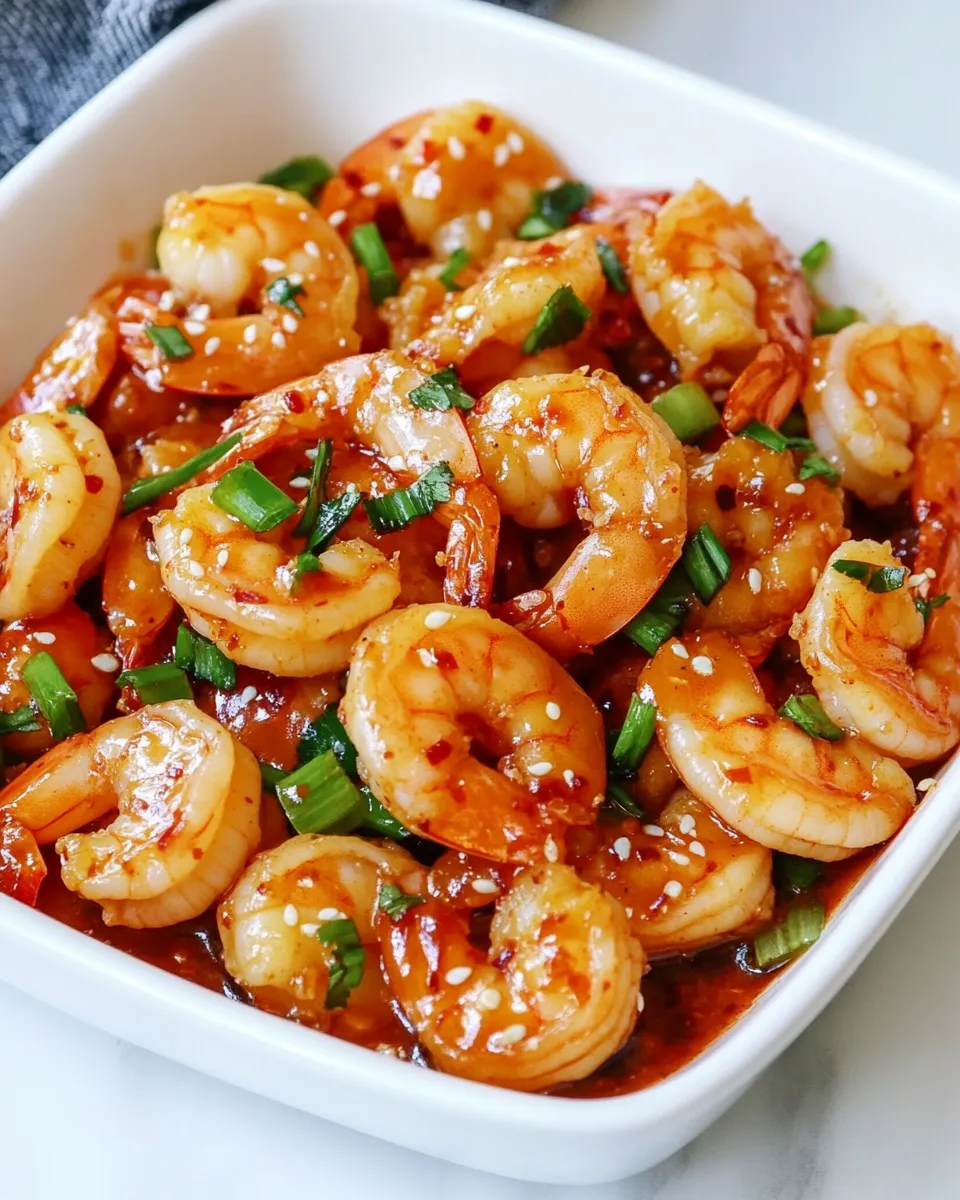 Tasty Skillet Chili Garlic and Lime Shrimp recipe photo