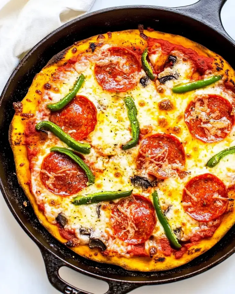 Homemade Skillet Pizza photo