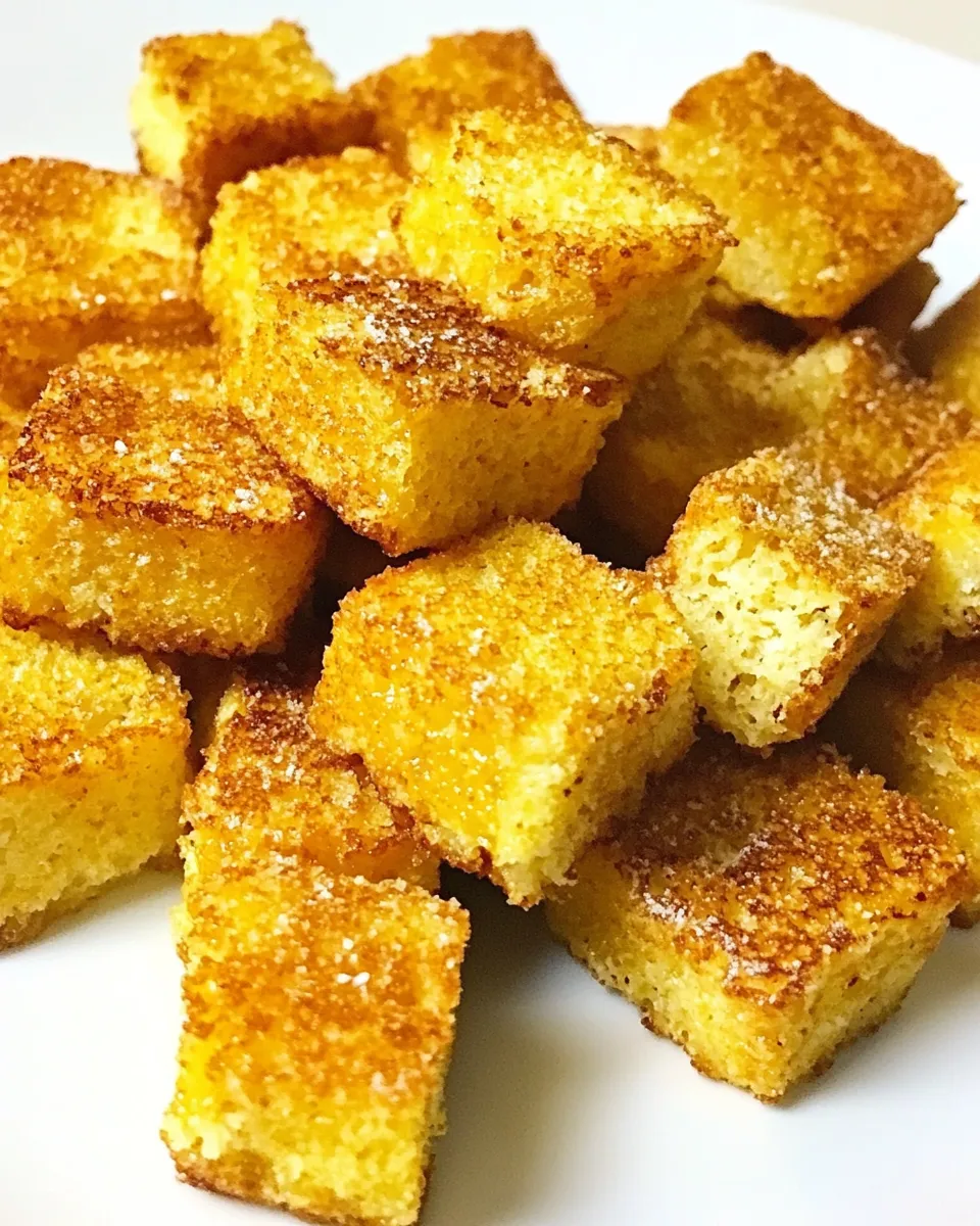 Easy Skinny French Toast Bites recipe photo