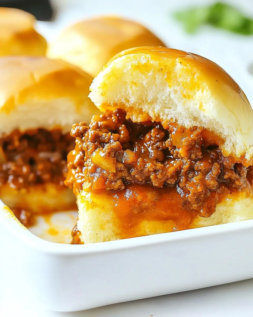 Easy Sloppy Joe Sliders picture