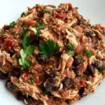 Homemade Slow Cooker Black Beans and Chicken photo