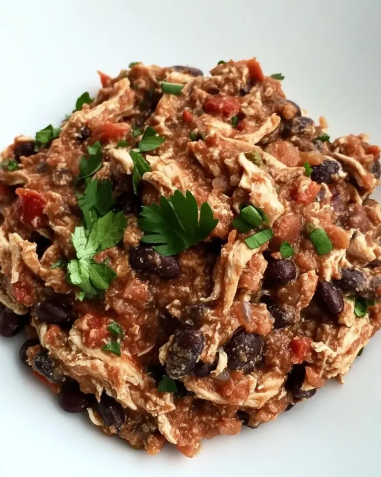 Homemade Slow Cooker Black Beans and Chicken photo