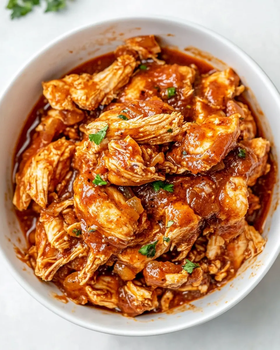 Easy Slow Cooker Hawaiian Barbecue Chicken picture