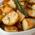 Homemade Slow Cooker Homestyle Potatoes with Garlic and Rosemary photo