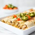 Homemade Slow Cooker Jalapeno Chicken Flautas image