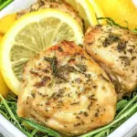 Homemade Slow Cooker Lemon Chicken dish photo