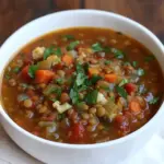 Homemade Slow Cooker Lentil Cauliflower Stew photo