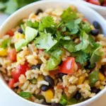 Homemade Slow Cooker Mexican Rice Bowls photo