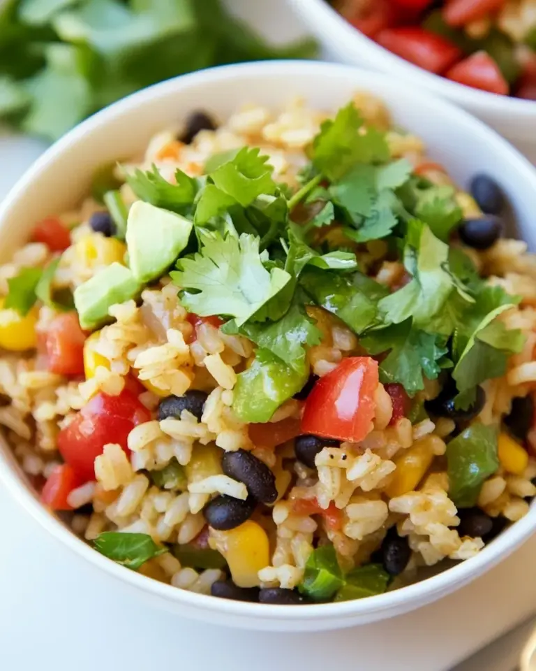 Homemade Slow Cooker Mexican Rice Bowls photo