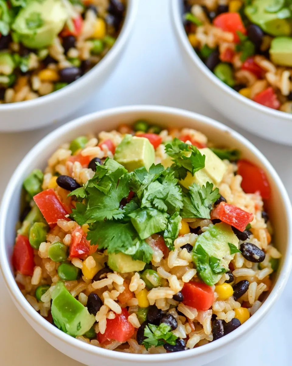 Classic Slow Cooker Mexican Rice Bowls image