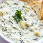 Homemade Slow Cooker Spinach Artichoke Dip photo