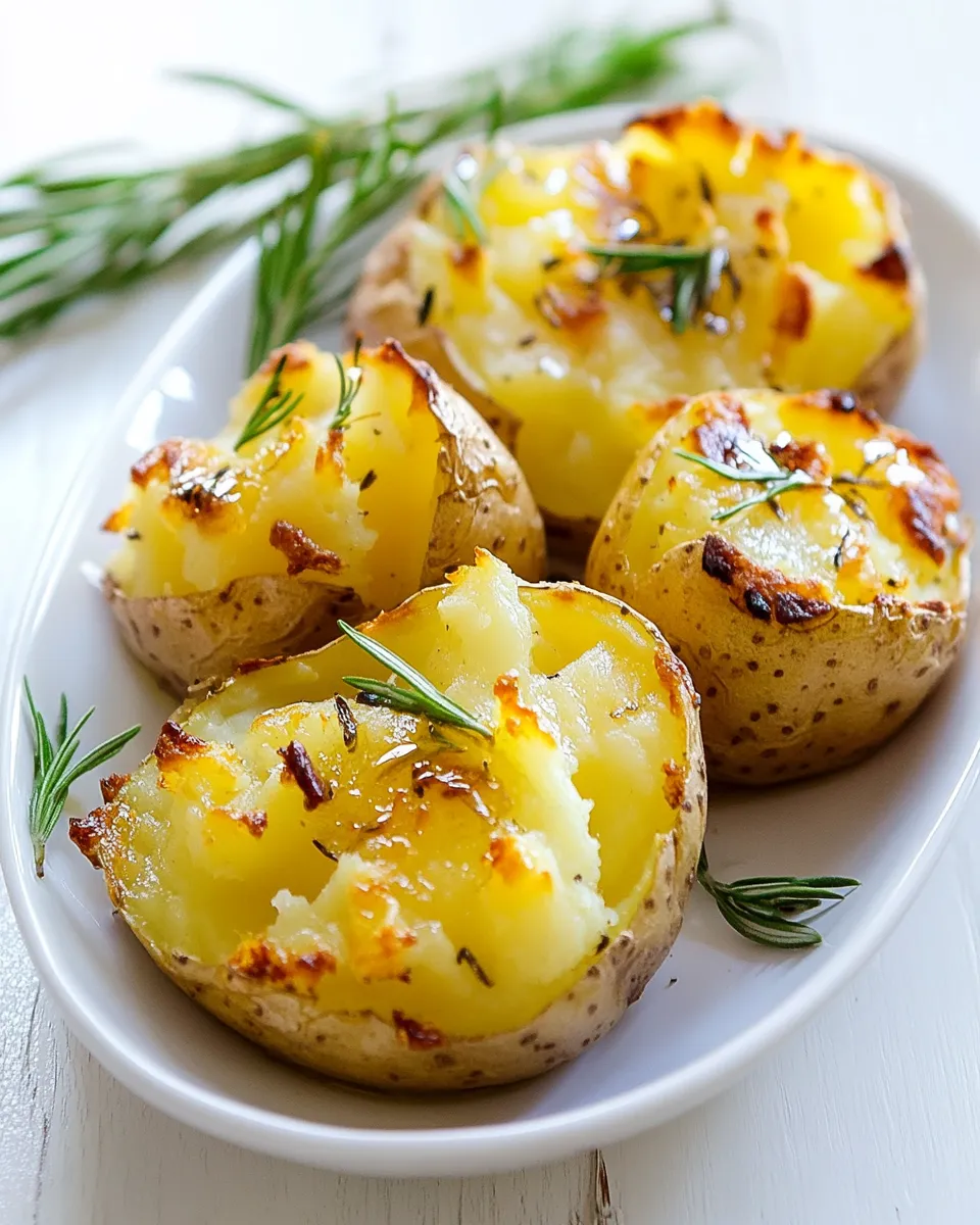 Classic Smashed Potato Recipe image