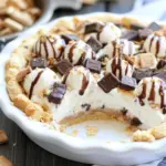 Homemade Smores Ice Cream Pie photo