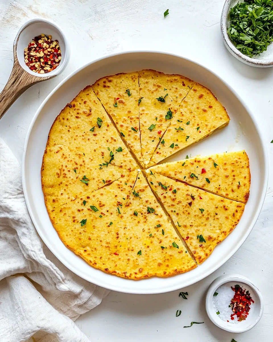 Delicious Socca Recipe shot