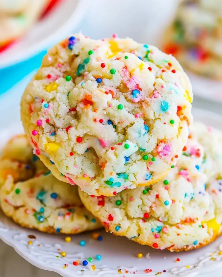 Homemade Softbatch FUNFETTI-Inspired Sugar Cookies photo