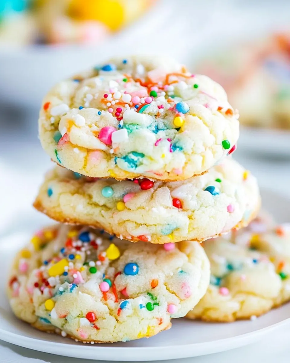 Delicious Softbatch FUNFETTI-Inspired Sugar Cookies shot
