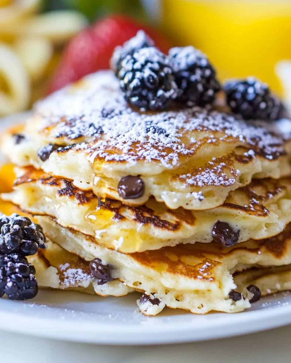 Classic Sour Cream Mini Chip Pancakes image