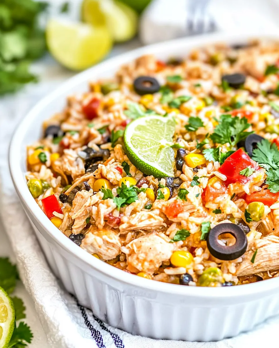 Classic Southwestern Chicken And Rice image