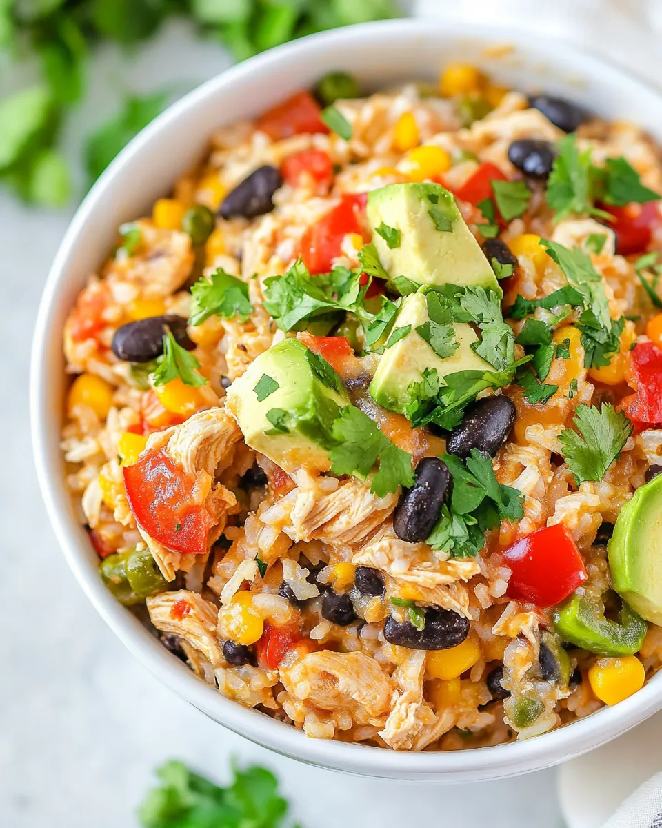 Easy Southwestern Chicken And Rice picture