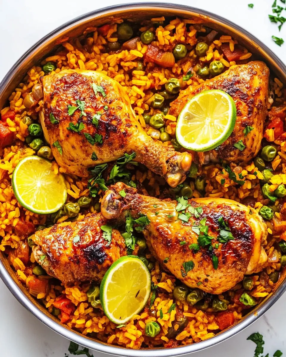 Homemade Spanish Chicken and Rice image