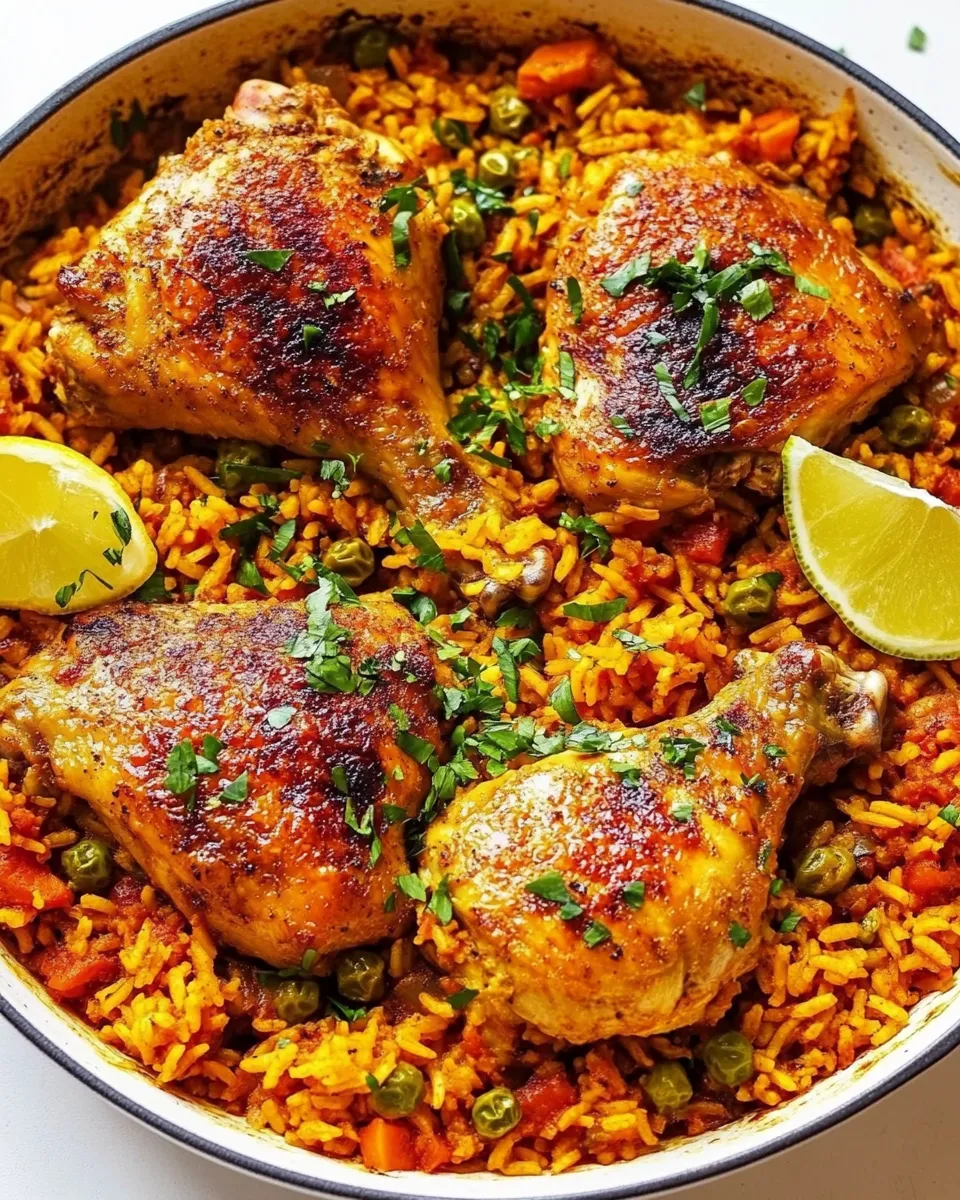 Classic Spanish Chicken and Rice picture