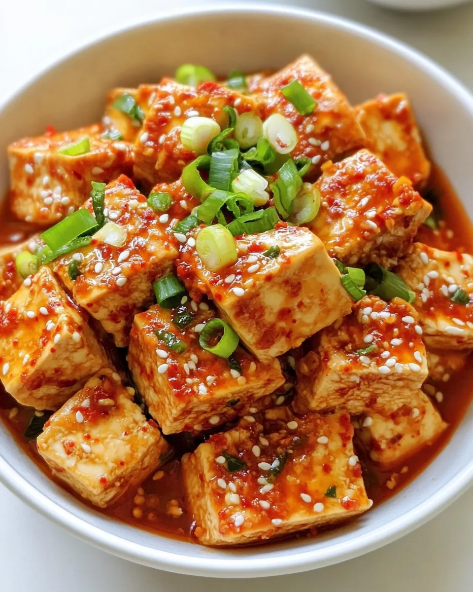Homemade Spicy Korean Tofu picture
