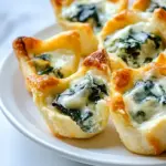 Homemade Spinach Dip Bites Recipe photo