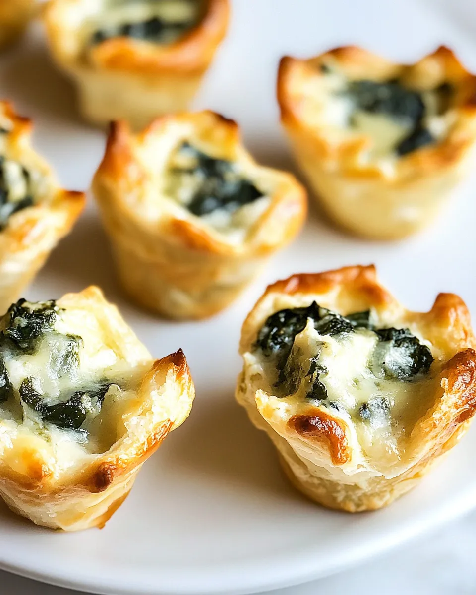 Easy Spinach Dip Bites Recipe picture